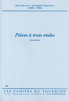 Forqueray, J: Pièces