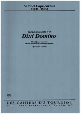 Capricornus, S F: Dixi Domino