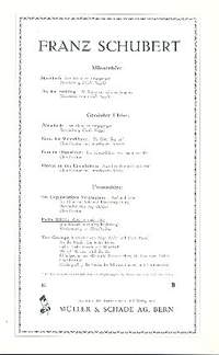 Schubert, F: Gott ist mein Hirt op.132