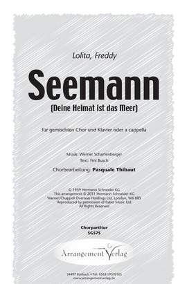 Scharfenberger, W: Seemann (Deine Heimat ist das Meer)