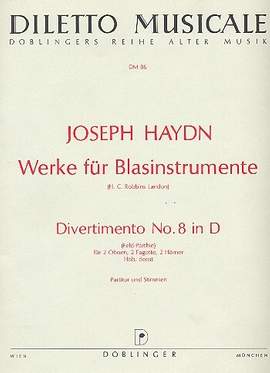 Haydn, J: Divertimento No. 8 in D-Dur