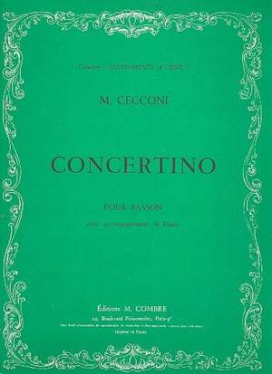 Cecconi, M: Concertino