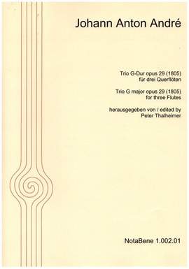 André, J A: Trio G-Dur op.29 op. 29