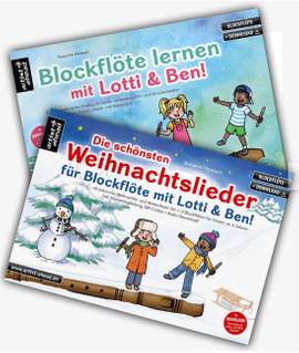 Hossain, S: Blockflöte lernen mit Lotti & Ben