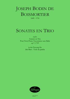 Boismortier, J B d: Sonates en Trio