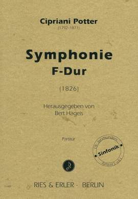 Potter, C: Symphonie F-Dur (1826)