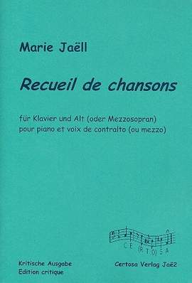 Jaëll, M: Receuil de chansons