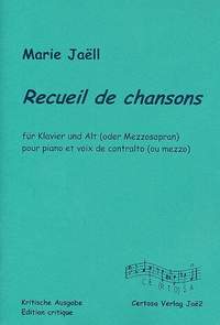 Jaëll, M: Receuil de chansons
