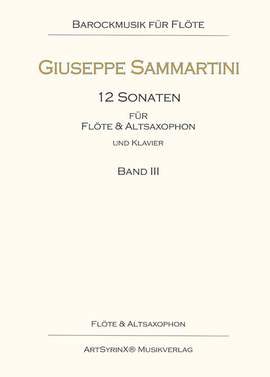 Sammartini, G: 12 Sonaten Band 3