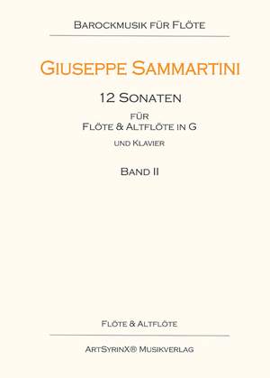 Sammartini, G: 12 Sonaten Band 2