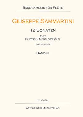 Sammartini, G: 12 Sonaten Band 3