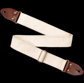 Guitar Strap Cotton - Beige Linen