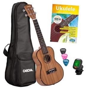 Konzert Ukulele Mahagoni Set