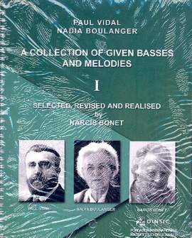 Vidal, P: A Collection of given Bass and Melodies (with solutions) vol.1