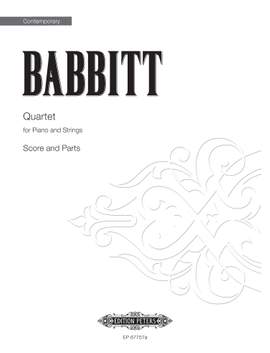 Milton Babbitt: Quartet for Piano and Strings