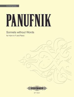 Roxanna Panufnik: Sonnets without Words (Score & Parts)