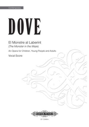 Jonathan Dove: El Monstre al Laberint (The Monster in the Maze - Catalan Version; Vocal Score)