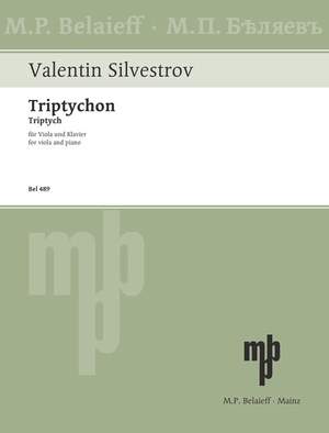 Silvestrov, V: Triptychon