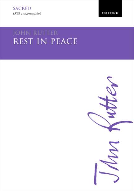 Rutter, John: Rest in Peace