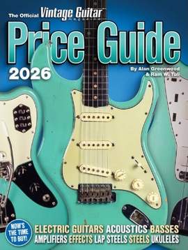 Official Vintage Guitar® Magazine Price Guide 2026