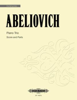 Abeliovich, Lev: Piano Trio (score & parts)