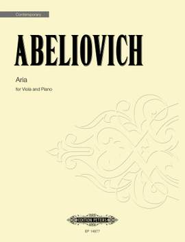 Abeliovich, Lev: Aria (viola & piano)