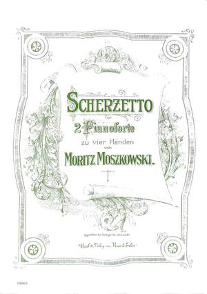 Moszkowski, M: Scherzetto