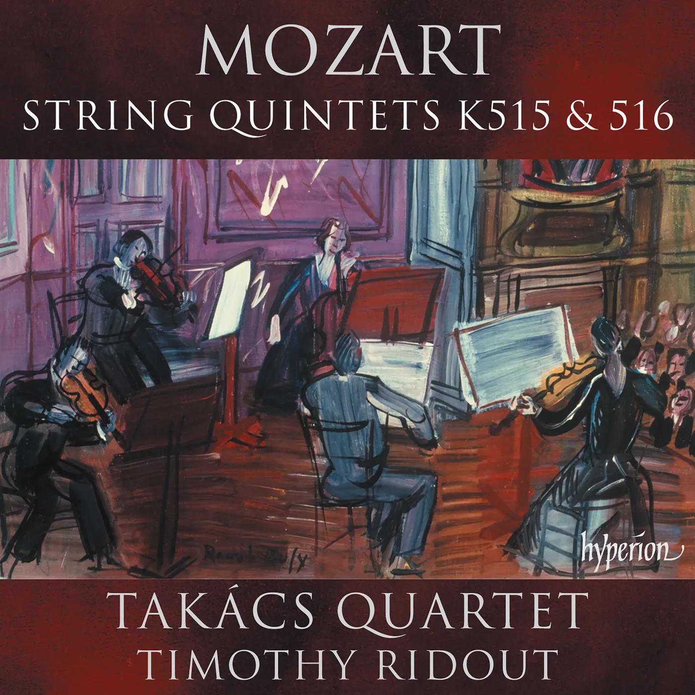 Mozart: String Quintets K. 515 & 516 - Hyperion: CDA68488 - CD