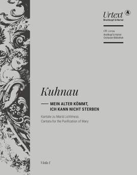 Kuhnau, Johann: Mein Alter kömmt, ich kann nicht sterben