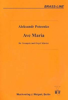 Poteenko, A: Ave Maria für Trompete und klavier