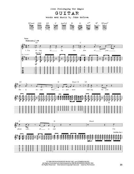 Cake: Guitar