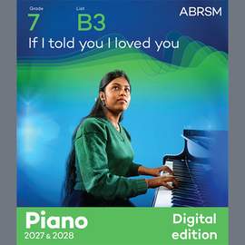 Kathleen Feenstra: If I told you I loved you (Grade 7, list B3, from the ABRSM Piano Syllabus 2027 & 2028)