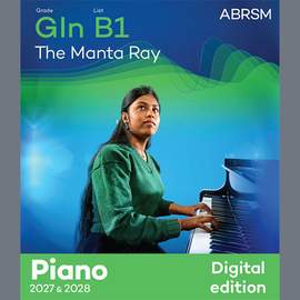 Louise Drewett: The Manta Ray (Grade Initial, list B1, from the ABRSM Piano Syllabus 2027 & 2028)