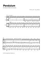Philip Glass: Pendulum Product Image