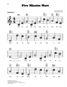 Sammy Cahn: Five Minutes More