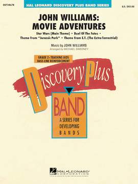 John Williams: John Williams: Movie Adventures (arr. Michael Sweeney) - Bb Clarinet 2