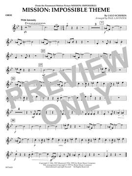 Lalo Schifrin: Mission: Impossible Theme (arr. Paul Lavender) - Oboe