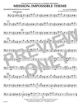 Lalo Schifrin: Mission: Impossible Theme (arr. Paul Lavender) - Trombone/Baritone B.C./Bassoon