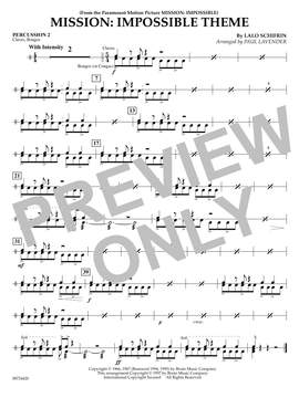 Lalo Schifrin: Mission: Impossible Theme (arr. Paul Lavender) - Percussion 2