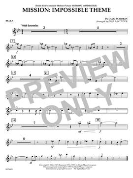 Lalo Schifrin: Mission: Impossible Theme (arr. Paul Lavender) - Bells