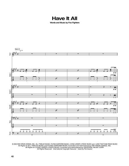 Foo Fighters: Have It All