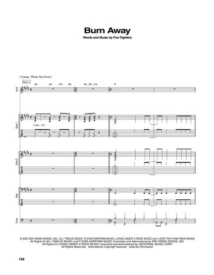 Foo Fighters: Burn Away