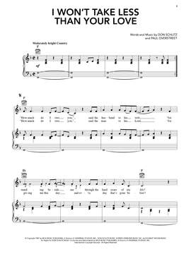 Tanya Tucker: I Won't Take Less Than Your Love