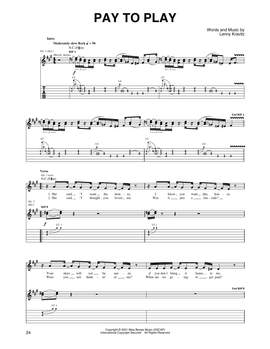 Lenny Kravitz: Pay To Play