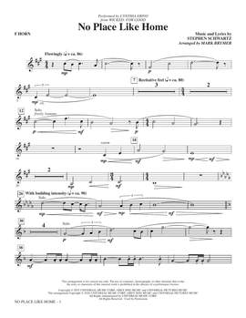 Stephen Schwartz: No Place Like Home - F Horn