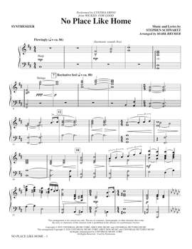 Stephen Schwartz: No Place Like Home - Synthesizer