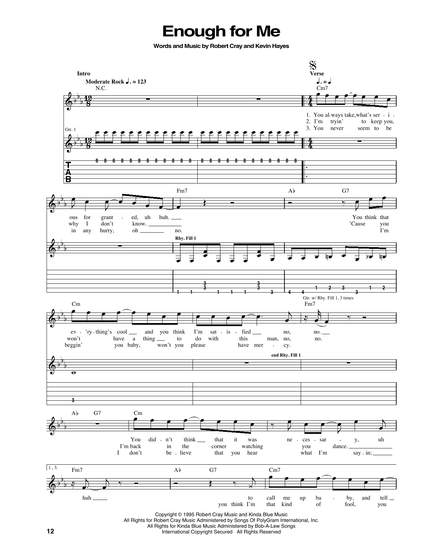 Robert Cray: Enough For Me