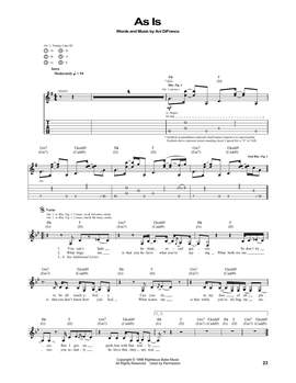 Ani DiFranco: As Is