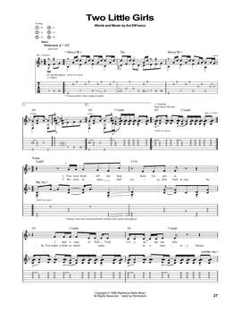 Ani DiFranco: Two Little Girls