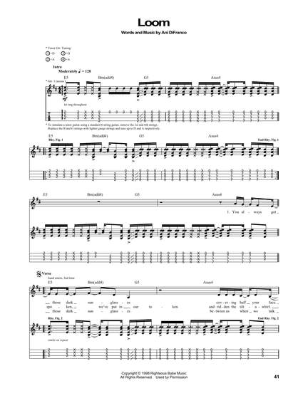 Ani DiFranco: Loom